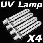 4 X 9 WATT BULB FOR NAIL ART UV LAMP LIGHT REPLACEMENT-HN098