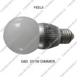 3W LED E27 Uv light bulbs-E27 60BULB