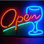 LED neon advertising light for coffee and drink bar-LY-WHITE-12V-MINI-SIGN