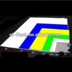 luminescent backlight panel-