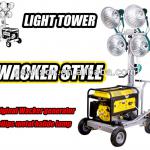 Gasoline Generator Mobile Light Tower-GLT400G