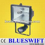 183*125*118mm 500w Halogen Floodlight with Sensor-BS110B 500W