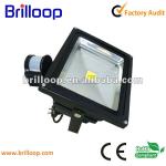 induction flood light 40w with CE Rohs FCC C-tick-BLP-FL40W01-PIR