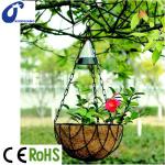 GARDENS, SOLAR GARDEN LIGHT, SOLAR LIGHT FOR GARDENS, SOLAR LIGHT WITH FLOWER BASKET,-XQSL448