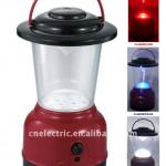 Red-Blue Color Changing 12 White LED Hurricane Lantern-738