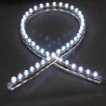 48 cm 48 led white Neon Light LED Car Truck Bar Aquarium Home Decoration PVC Strip-3528\\5050 SMD Flexible strip