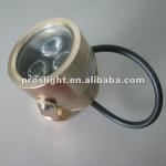 IP68 9w AC12V LED underwater light for Fountain-PL-XT3W3-W-B