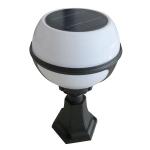 Outdoor CE roundness solar pillar light for garden yard lighting.lawn lamp-JR-2012
