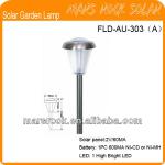 1 Grain Ultra Bright LED Stainless Steel Solar Garden Lamp-FLD-AU-303(A)