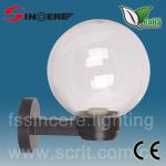 outdoor white Plastic or PMMA wall ball light plastic balls-SG200-C