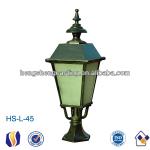 outdoor chinese style cast iron square led wall light-HS-L-45