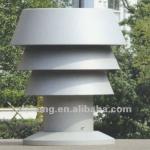 IP55 Outdoor aluminum Garden Pillar light AL-370008-AL-370008