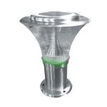 Cheap Stainless Steel led solar fence post lights for fence decration-DL-SP256