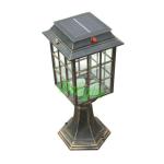 High quality High Lumen solar light LED solar pillar lamp solar garden light-DL-SP744