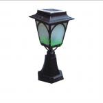 High quality 2w led Solar Pillar Lamp Garden Light post light-DL-SP745