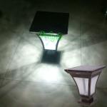 Villa Fence Decorative Solar Outdoor Pillar Light(DL-SPS001-2)-DL-SPS001-2