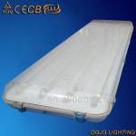 4 tubes ip65 waterproof light fixture,fluorescent waterproof lamp,CE CB-T5 / T8