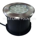 24V 1W*9 LED Fountain Floor Light with stainless steel casing-SDLED-9