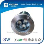 CE EMC Approval 3*1W Stainless steel Edison paving LED Underground buried light-FL-UGL3x1WD2