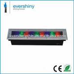 IP65 Stainless steel 9w colorful led underground lighting-ES-DMDC-9*1