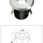 Mini built-in ground light stainless steel-AR50665