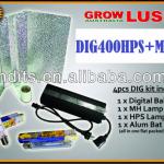 250/400/600/1000w Digital Ballast hydroponic Grow Light kit-DIG400HPS+MHKIT