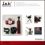 JAK multifunction LED emergency light/alarm light/head and bike light/light sets-HF2007