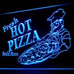 110150B Pizza Cafe Restaurant Gift Open Homemade Grill Display LED Light Sign-110064B