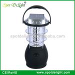 36 LED hand crank dynamo lantern and solar camping lamp-HD-A-4018