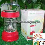 portable solar camping lantern with radio and CE/ROHS-CSS-SLED04