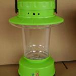 Portable solar lantern with 12pcs super bright LED light for camping-SCL-03