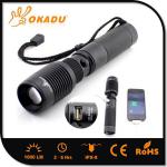 Multifunction 1000Lumen 2U LED USB Rechargeable Torch and Hand Lamp-OK-ZU01
