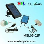 Cheap useful solar camping light with phone charger-MSL05-02F