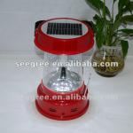 fashionable portable led solar camping lantern(with mobile phone charger)-SG-120W6A