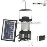 3w solar panel rechargeable solar led camping light-HT-209A