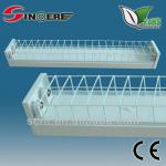 new design t8 fluorescent light fixture cover T8 fluorescent grill fixture 2X36W-SF236W