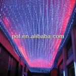 PMMA optic led fiber optic chandelier , hotel lighting decoration-DS390