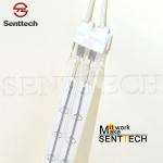 Energy saving infrared quartz glass halogen tube,white coated quartz glass halogen tube-STSTW