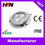316 stainless steel RGB underwater led lights for bathtubs