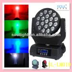 RGBW 4 IN 1 19*12W Beam Moving Head Lighting on Stage,LED Stage Lighting RGBW-SL-LM019