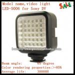 video light LED-5006 for Sony DV-