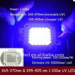 100w uv led 365nm 375nm high power led GP-100WP1-T45