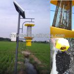 15W Solar Insect ultraviolet Killer Light with pole iron casting and steels XT-201A/D