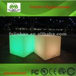 16 colors plastic illuminated led cube KDP-ES003