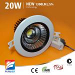 2 years warranty SHARP 20W cob led downlight F8-002-B40-20W