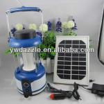 2013 high power led camping lantern with solar panel for hunters and campers SD-2279