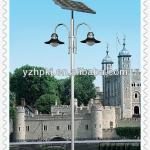 2013 New Design High Quality 30W HePu Double Arms LED Solar Street Light for 10 years warranty