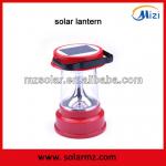 2013 NEW design hot sales rechargeable LED outdoor use portable solar lamp with USB mobile charger FM Radio MZ-813-6LED