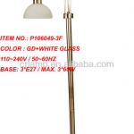 2013 NEW FASHION GLASS FLOOR LAMP P106049--3F P106049--3F