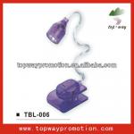 2013 supply all kinds of foldable mini booklight with clip TBL-006